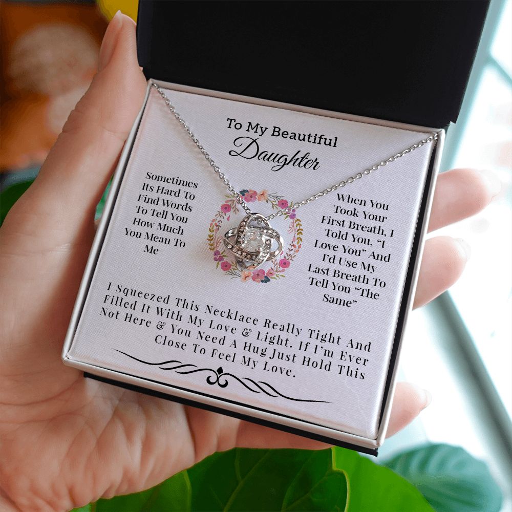 My Beautiful Daughter | Love & Light - Love Knot Necklace