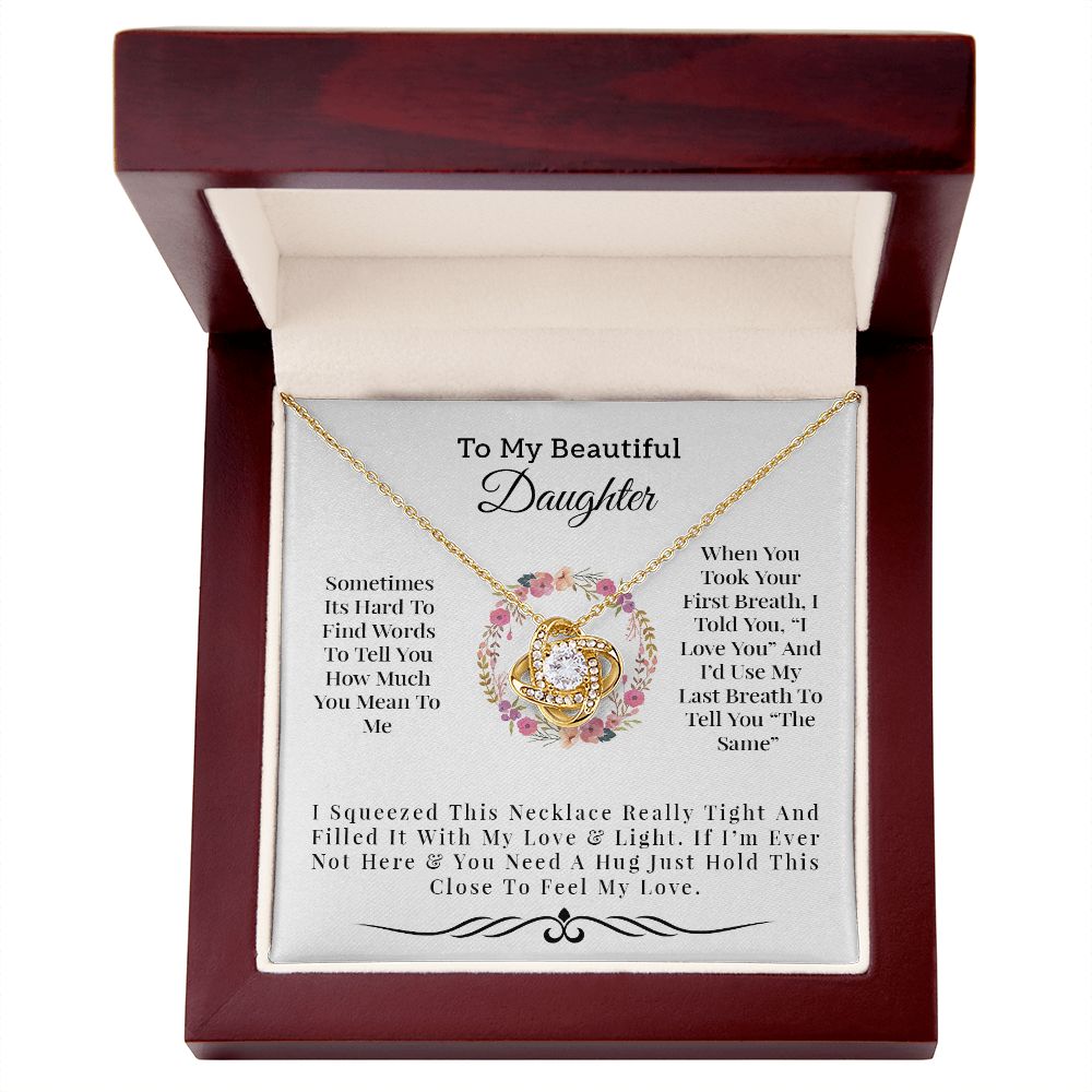 My Beautiful Daughter | Love & Light - Love Knot Necklace