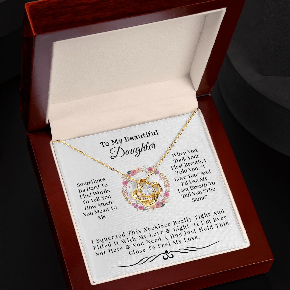 My Beautiful Daughter | Love & Light - Love Knot Necklace