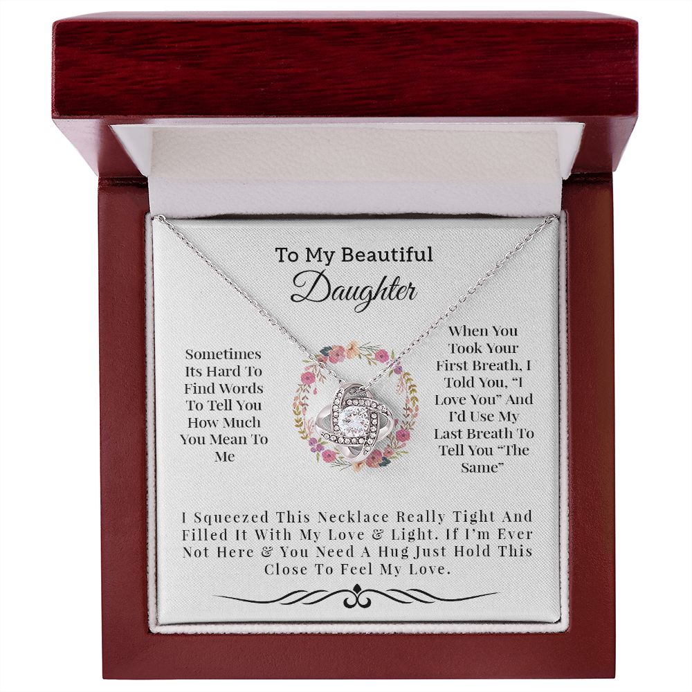 My Beautiful Daughter | Love & Light - Love Knot Necklace