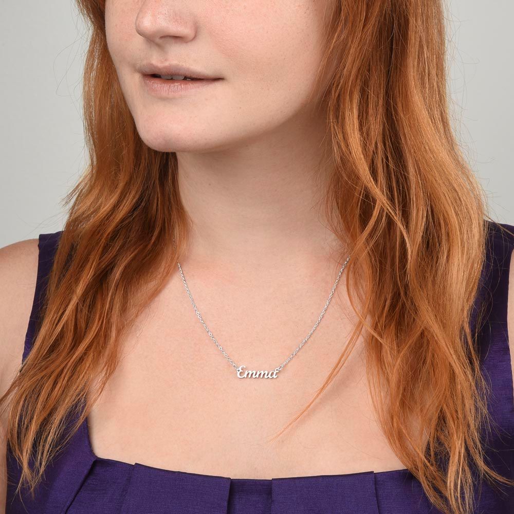 Personalized Name Necklace l Made & Ships from USA