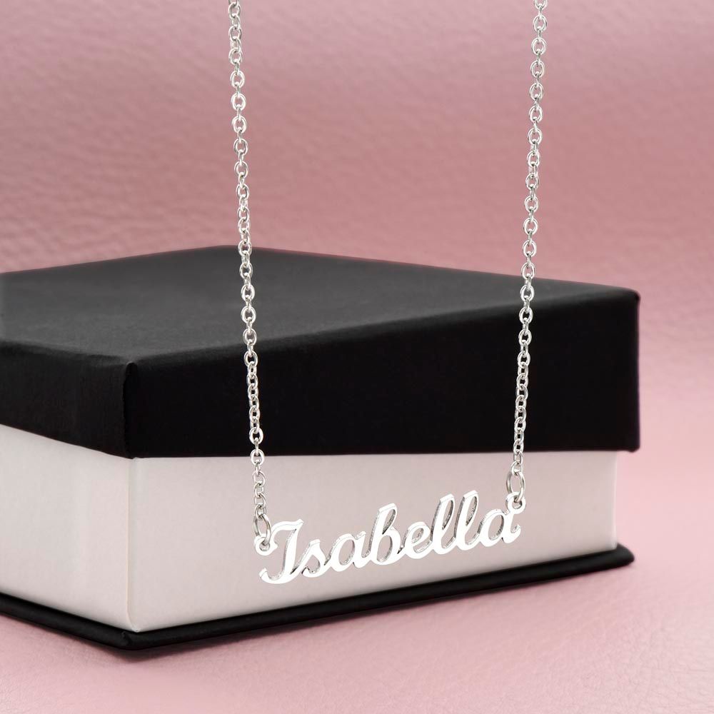 Personalized Name Necklace l Made & Ships from USA