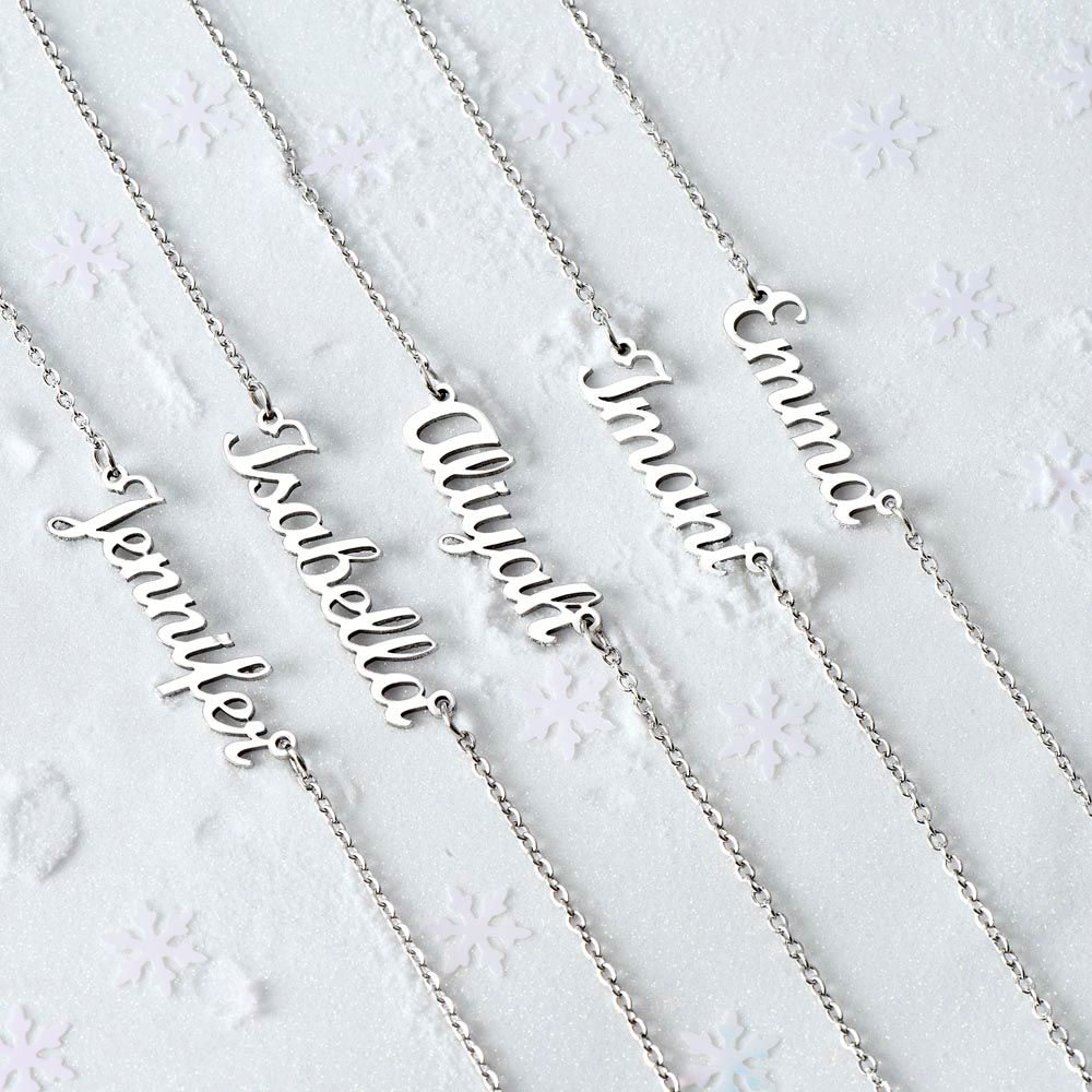 Personalized Name Necklace l Made & Ships from USA