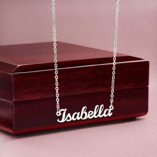 Personalized Name Necklace l Made & Ships from USA