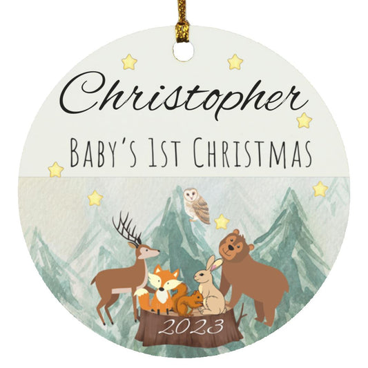 Baby's 1st Christmas Ornament