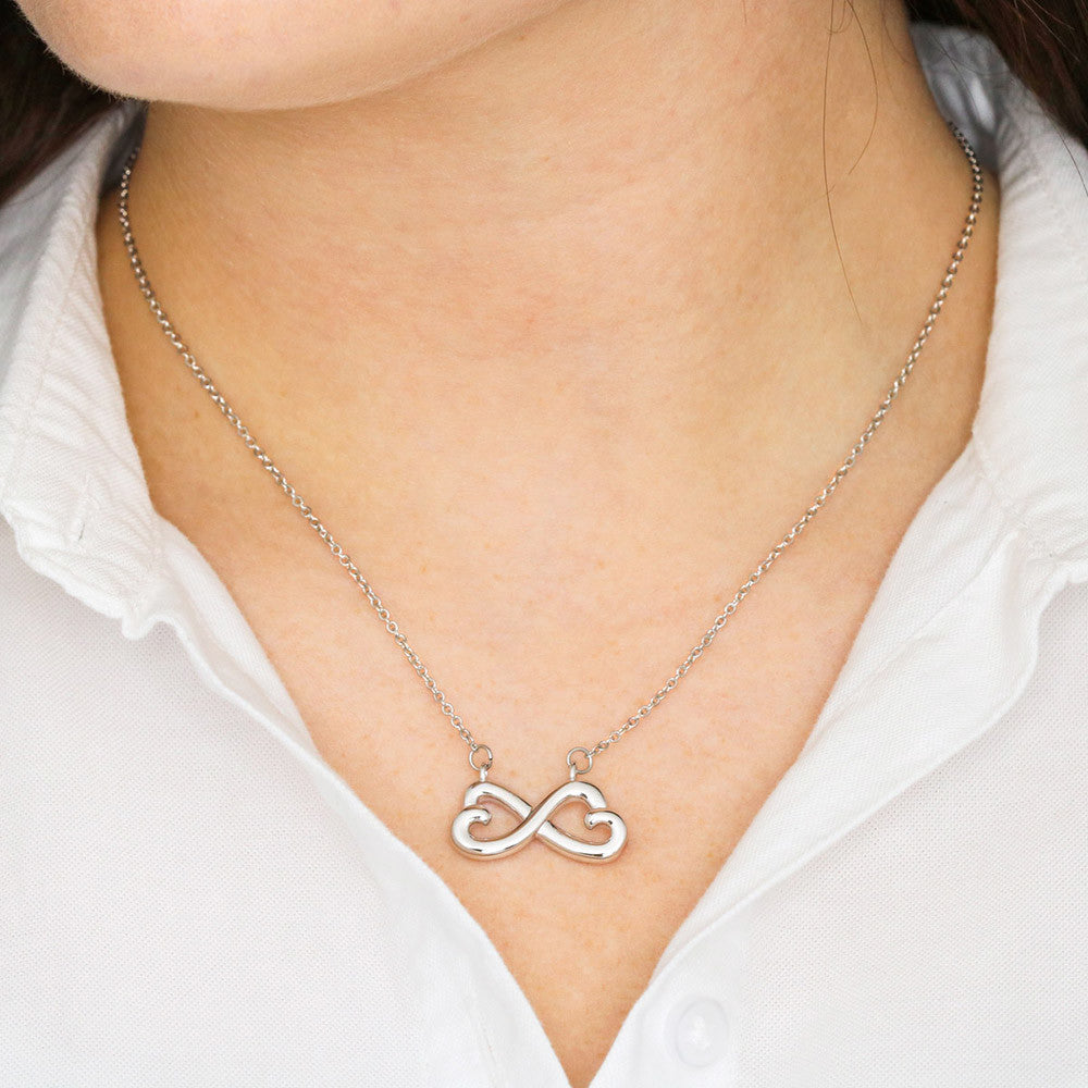 To My Smokin' Hot Wife — Black & Gold Luxury Necklace