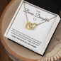 My Bonus Daughter | The Gift Of You - Interlocking Hearts Necklace