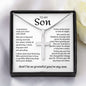 My Son | So Grateful -Stainless Steel Cross Necklace
