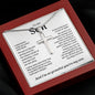 My Son | So Grateful -Stainless Steel Cross Necklace
